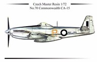  Czech Master Resin  1/72 CAC CA-15 NOW WITH DECALS! CMR72-5070
