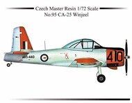  Czech Master Resin  1/72 CAC CA-25 Winjeel NOW WITH DECALS! CMR72-5095
