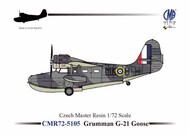  Czech Master Resin  1/72 Grumman G-21 Goose flying boat CMR72-5105