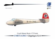  Czech Master Resin  1/72 Goppingen Go.4 with decals (gliders) CMR72-G5013