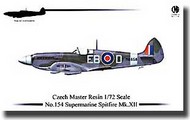  Czech Master Resin  1/72 Supermarine Spitfire MK.XII CR0154