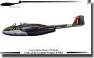  Czech Master Resin  1/72 De Havilland Vampire F Mk. CR0166