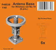 Antenna Base for Wireless set No.19  (6 pcs.)2/16/2023 CMKP48036