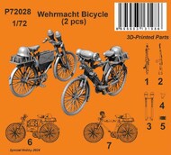 Wehrmacht Bicycle (2 pcs) #CMKP72028