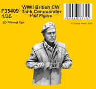 WWII British CW Tank Commander / Half Figure2/16/2023 CMKF35409