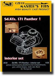 Sd.Kfz.171 Panther Interior #CMK3030