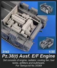  CMK Czech Master  1/35 Pz.Kpfw.38(t) Ausf.E/F Engine Set CMK3142
