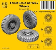 Ferret Scout Car Mk.2 Wheels #CMK3153