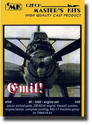  CMK Czech Master  1/48 Bf.109E Engine Set CMK4058