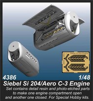 Siebel Si.204D/Aero C-3A Engine #CMK4386