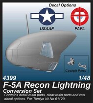 Lockheed F-5A Recon Lightning Conversion Set #CMK4399