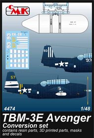 Grumman TBM-3E Avenger Conversion Set #CMK4474