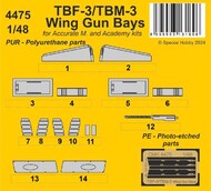 Grumman TBF-3/TBM-3 Wing Gun Bays #CMK4475