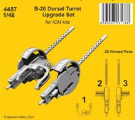 Martin B-26 Dorsal Turret Upgrade Set #CMK4487