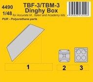  CMK Czech Master  1/48 Grumman TBF-3/TBM-3 Avenger Dinghy Box CMK4490