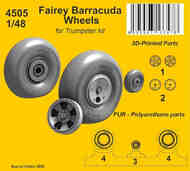 Fairey Barracuda Wheels CMK4505