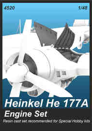  CMK Czech Master  1/48 Heinkel He.177A Engine set. CMK4520