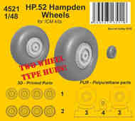  CMK Czech Master  1/48 Handley-Page Hampden Wheels CMK4521