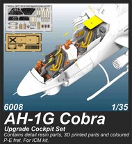  CMK Czech Master  1/35 Bell AH-1G Cobra Upgrade Cockpit Set CMK6008