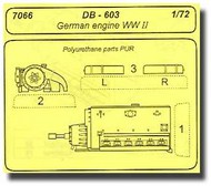 DB 603 - german engine WW II #CMK7066