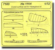 He.111H Control Surfaces Set #CMK7103