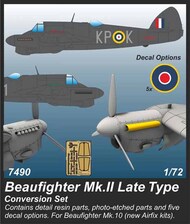 Bristol Beaufighter Mk.II Late Type Conversion set #CMK7490