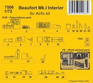 Bristol Beaufort Mk.I Interior* #CMK7506