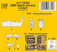  CMK Czech Master  1/72 A-11 Ghibli (AMX Attack version) Cockpit - Pre-Order Item CMK7528