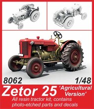  CMK Czech Master  1/48 Zetor 25 Agricultural Version CMK8062