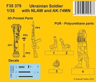  CMK Czech Master  1/35 Ukranian Soldier with NLAW and AK-74MN CMKF35379
