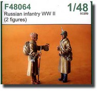 Russian Infantry WW II (2fig.) #CMKF48064