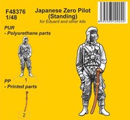  CMK Czech Master  1/48 Japanese Zero Pilot (Standing) CMKF48376