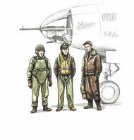  CMK Czech Master  1/72 WWII US bomber pilot and two gunners CMKF72339