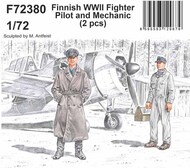 Finnish WWII Fighter Pilot and Mechanic - Pre-Order Item* #CMKF72380