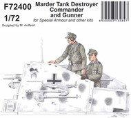  CMK Czech Master  1/72 Marder Tank Destroyer Commander and Gunner CMKF72400