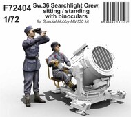 Sw.36 Searchlight Crew, sitting / standing with binoculars #CMKF72404