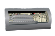 German U-Boat Type IX C Diesel Engine Section for RVL #CMKN72017