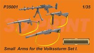  CMK Czech Master  1/35 Small Arms for the Volkssturm Set I 3D Print CMKP35001