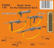  CMK Czech Master  1/35 Small Arms for the Volkssturm Set II CMKP35002
