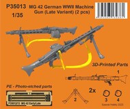 MG 42 German WWII Machine Gun (Late Variant) #CMKP35013