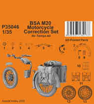 BSA M20 Motorcycle Correction Set #CMKP35046