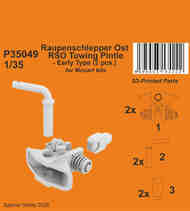 Raupenschlepper Ost RSO Towing Pintle - Early Type (2 pcs.) #CMKP35049