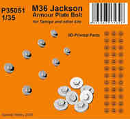  CMK Czech Master  1/35 M36 Jackson Armour Plate Bolts. CMKP35051
