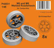 M5 and M8 Welded Road-wheels #CMKP48031