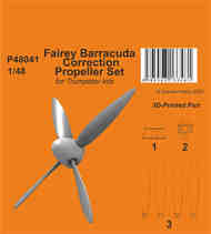 Fairey Barracuda MK.II Correction Propeller Set CMKP48041