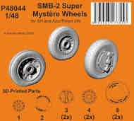 Dassault SMB-2 Super Mystere Wheels CMKP48044
