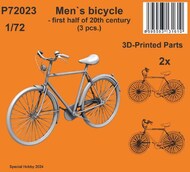 Men`s bicycle - first half of 20th century (3 pcs.) #CMKP72023