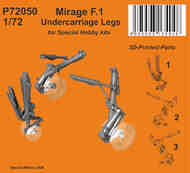 CMK Czech Master  1/72 Dassault Mirage F.1 Undercarriage Legs CMKP72050