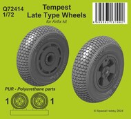 Hawker Tempest Late Type Wheels #CMKQ72414