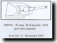 45mm 20 K Model 1934 for T-26 Model 1937 #CMKHB044
